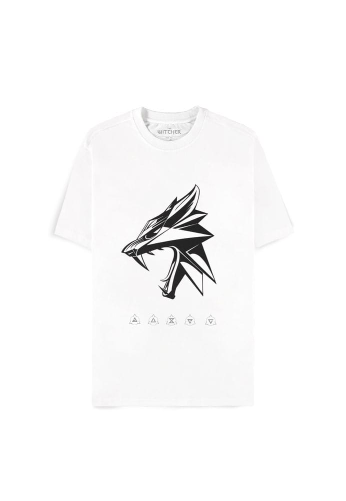 The Witcher Wild Hunt T-Shirt Wolf Head (S)