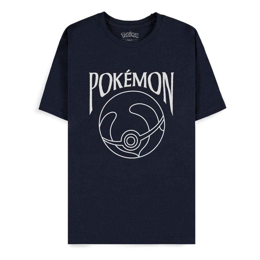 Pokémon T-Shirt Navy Heal Ball (M)