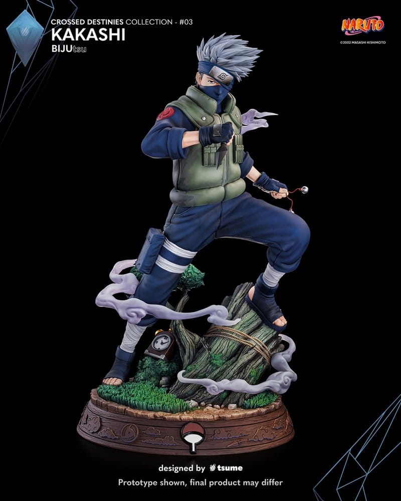 Naruto figurine Bijutsu Kakashi
