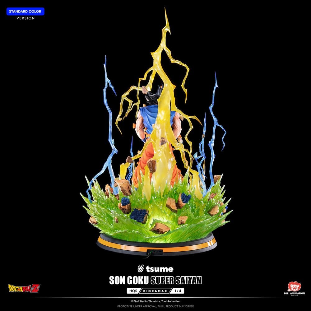 Dragon Ball Z figurine 1/4 HQS Dioramax Son Goku Super Saiyan 51 cm
