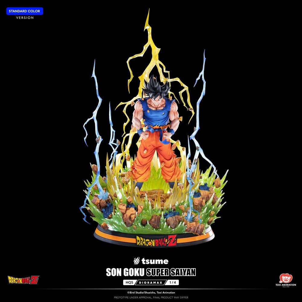 Dragon Ball Z figurine 1/4 HQS Dioramax Son Goku Super Saiyan 51 cm