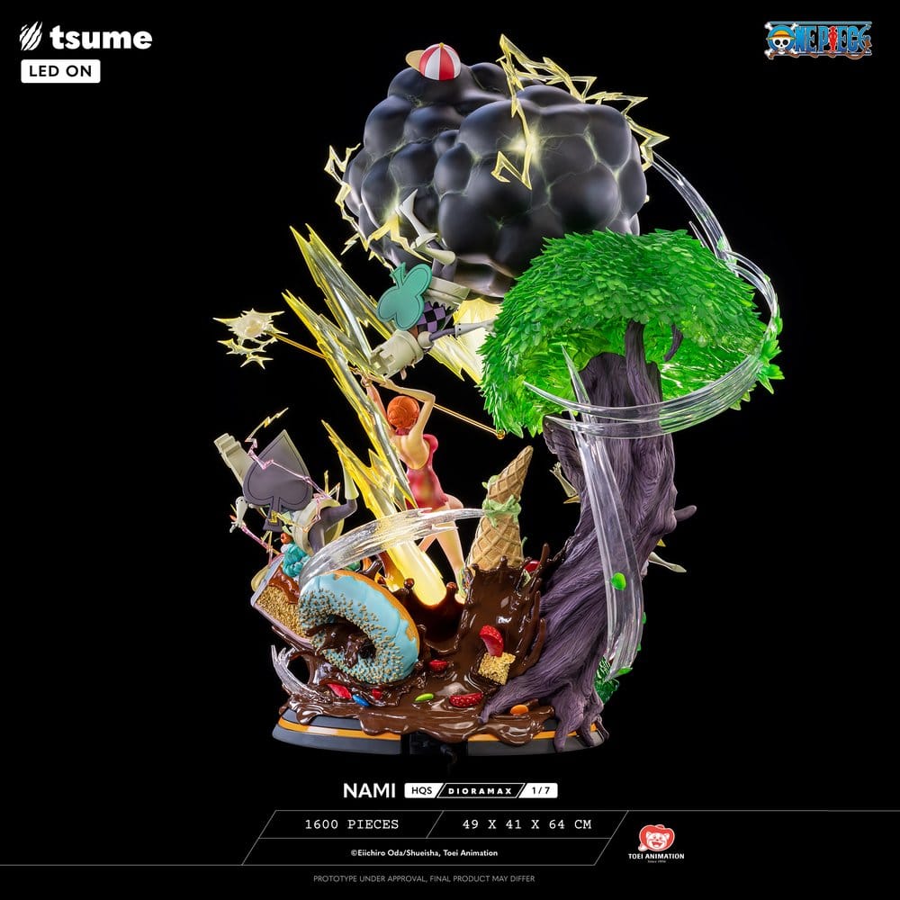 One Piece figurine 1/6 HQS Dioramax Nami 64 cm