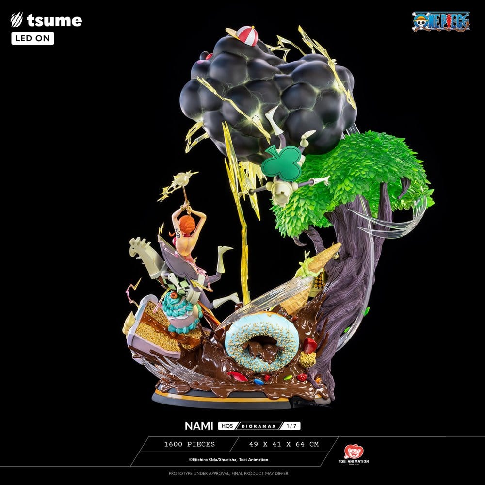 One Piece figurine 1/6 HQS Dioramax Nami 64 cm