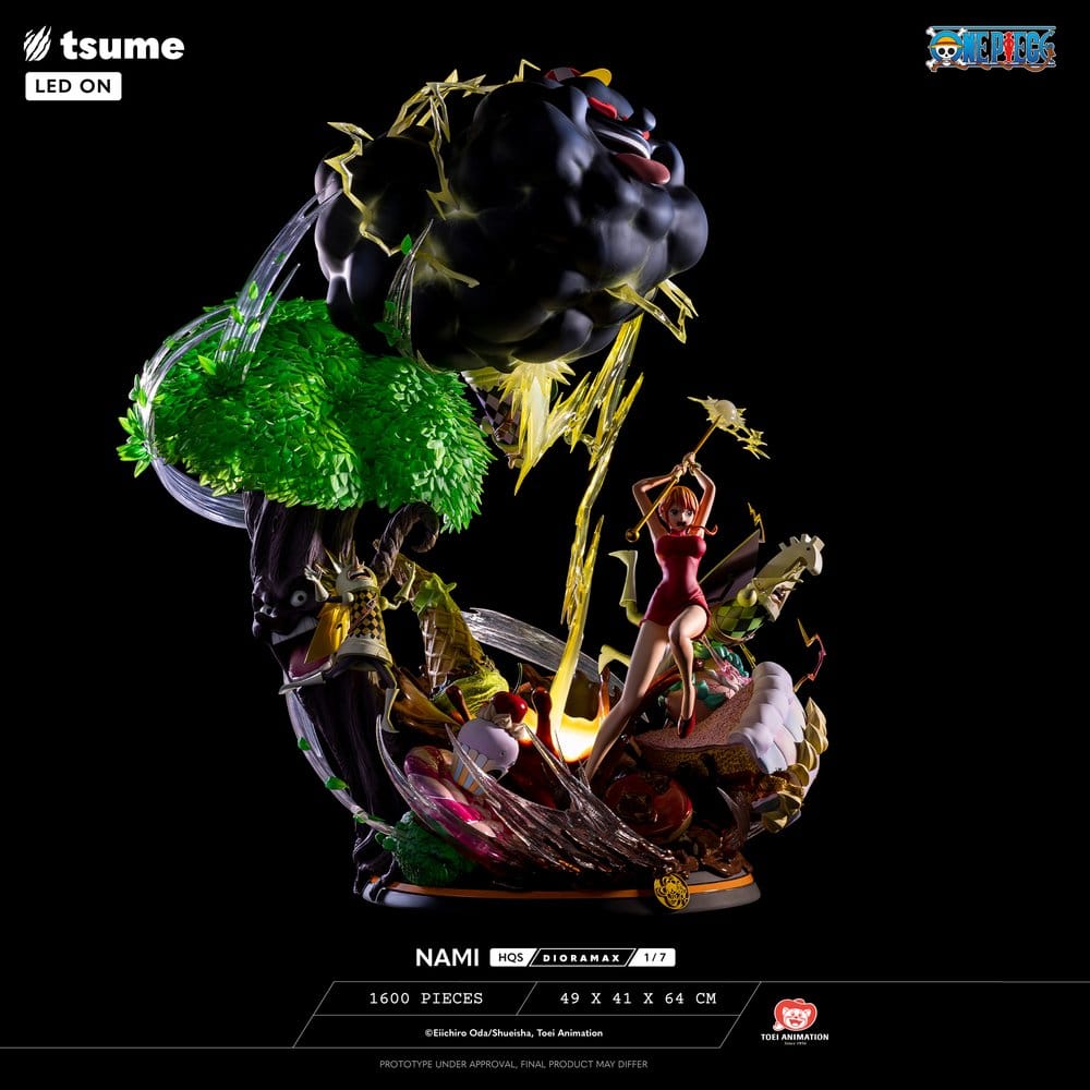One Piece figurine 1/6 HQS Dioramax Nami 64 cm