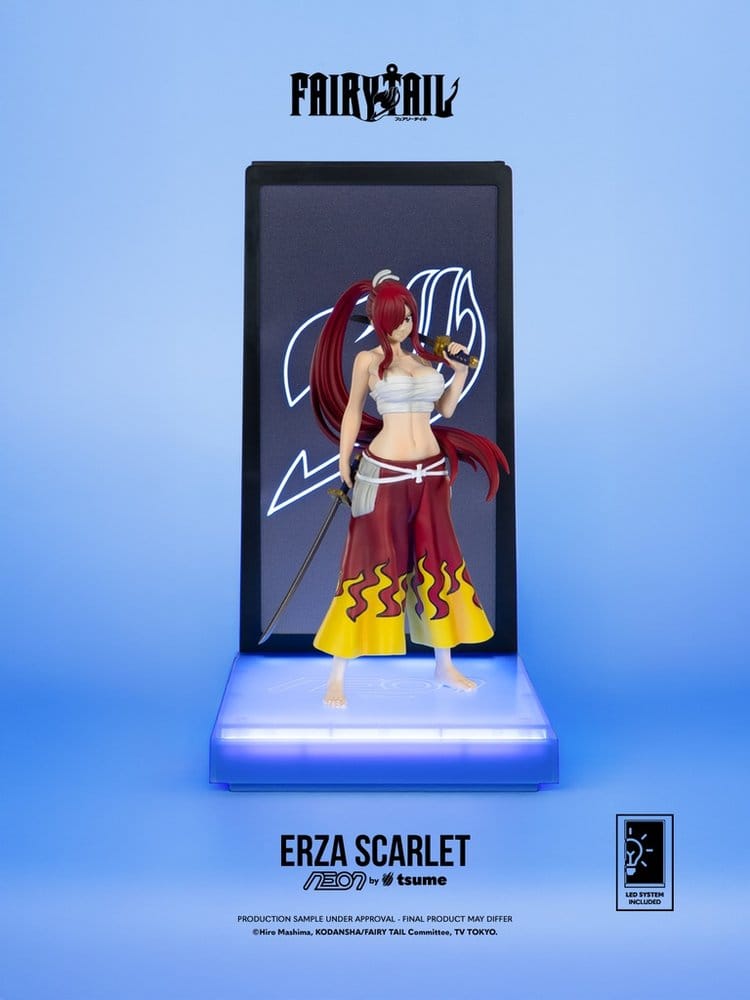 Tsume Art - NEON by Tsume - Fairy Tail - Erza Scarlet Statue 25cm