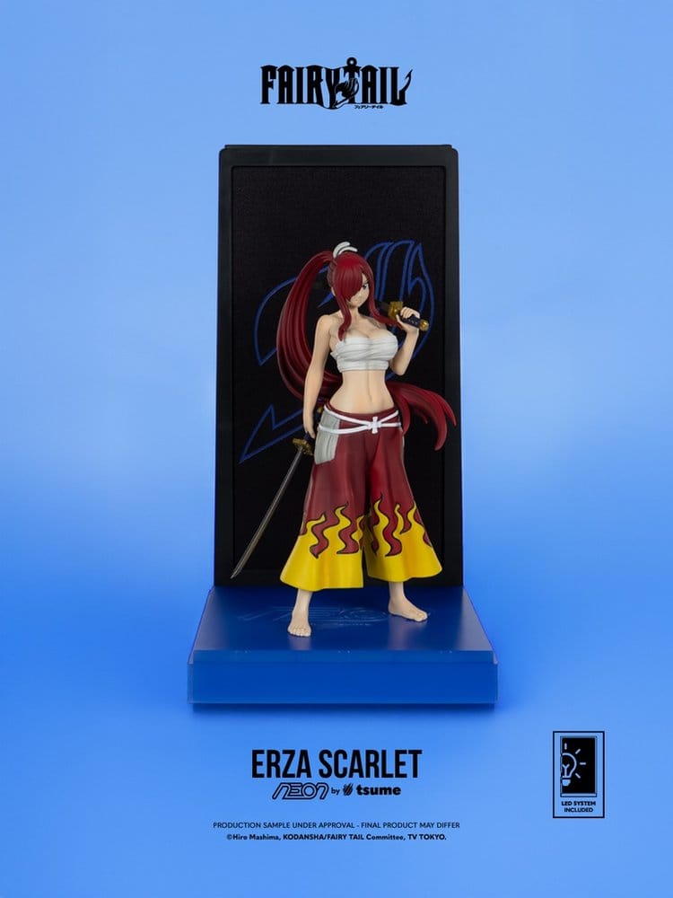 Tsume Art - NEON by Tsume - Fairy Tail - Erza Scarlet Statue 25cm