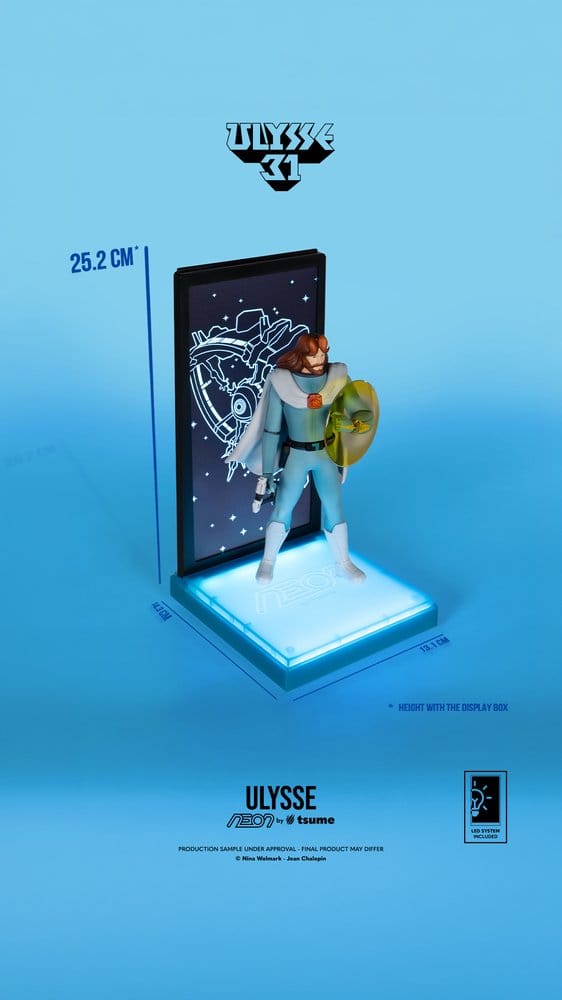 Ulysse 31 Neon figurine 1/9 Ulysse 20 cm