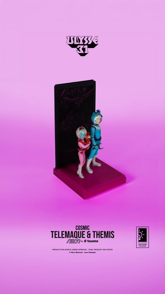 Ulysse 31 Neon figurine 1/9 Telemachus & Themis Cosmic Version 20 cm