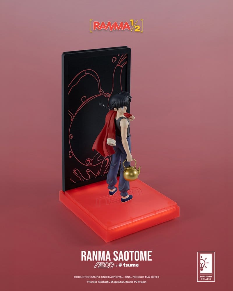 Ranma figurine 1/9 Neon Ranma Saotome Boy 20 cm