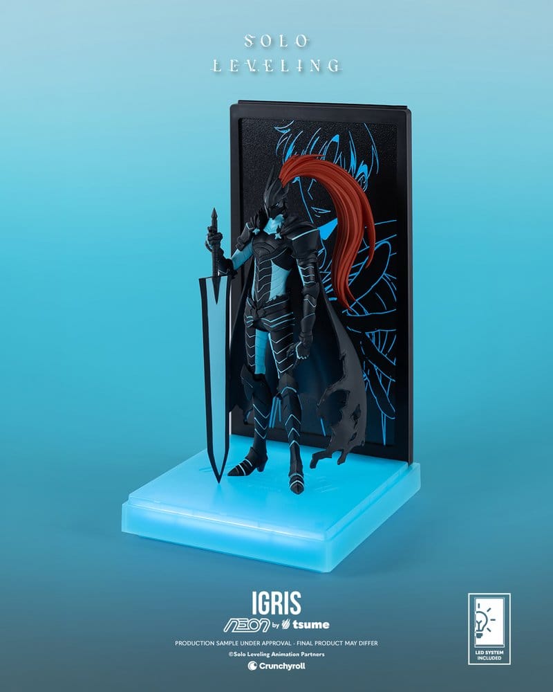 Solo Leveling figurine Neon 1/9 Igris 20 cm