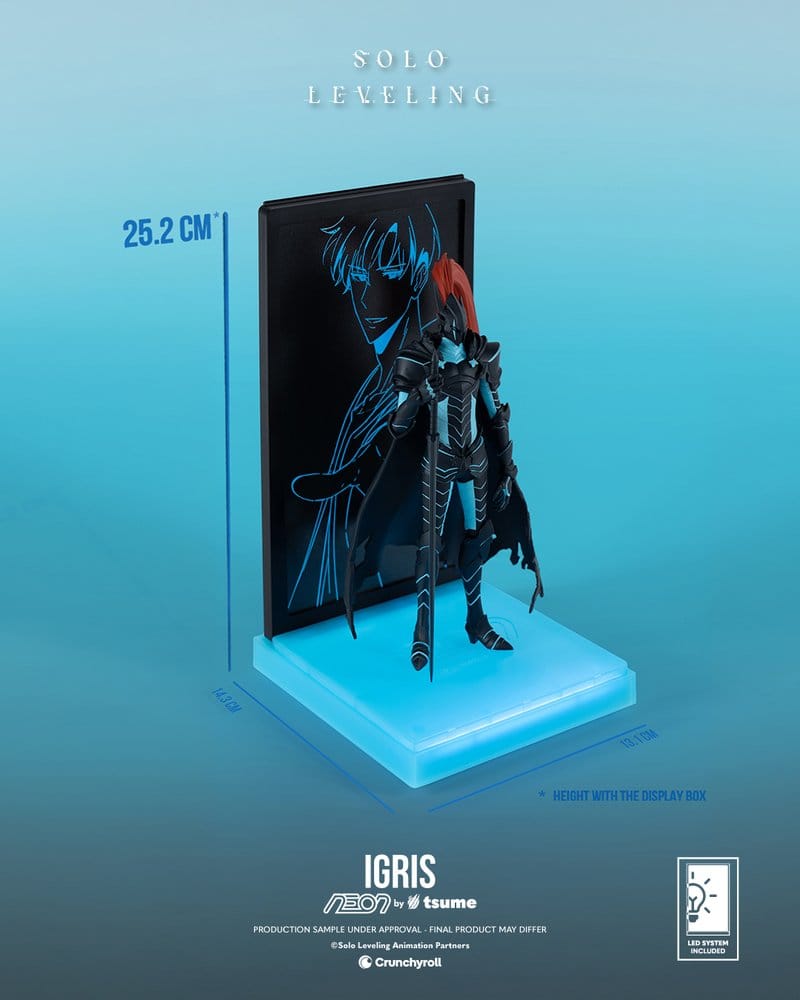 Solo Leveling figurine Neon 1/9 Igris 20 cm