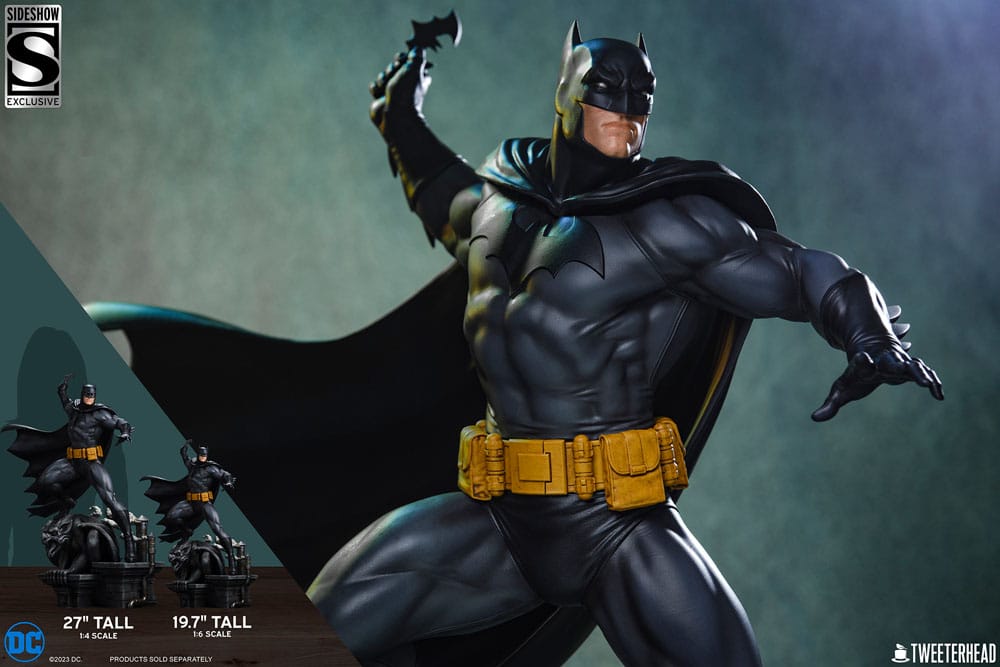 DC Comics statuette 1/4 Batman (Black and Gray Edition) 66 cm
