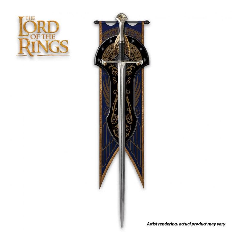 Le Seigneur des Anneaux réplique 1/1 épée Anduril Sword of King Elessar Museum Collection Edition 134 cm