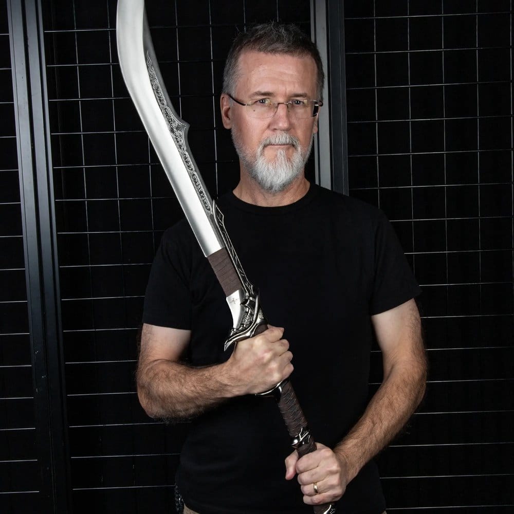 Kit Rae Swords of the Ancients réplique Savathos-Mithrodin épée de guerre 111 cm