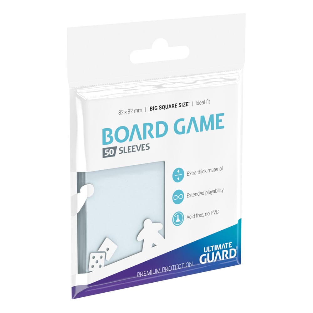 Ultimate Guard 50 pochettes Premium Soft Sleeves jeux de plateau au format grand carré