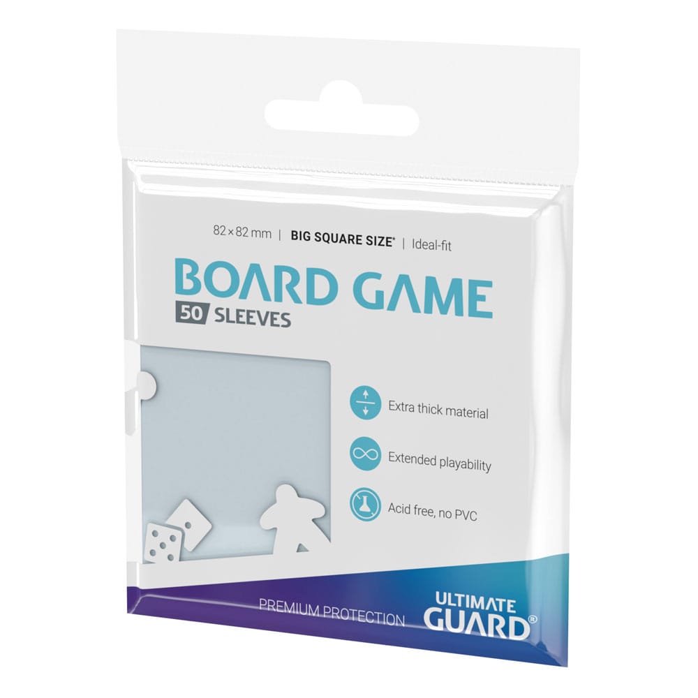 Ultimate Guard 50 pochettes Premium Soft Sleeves jeux de plateau au format grand carré