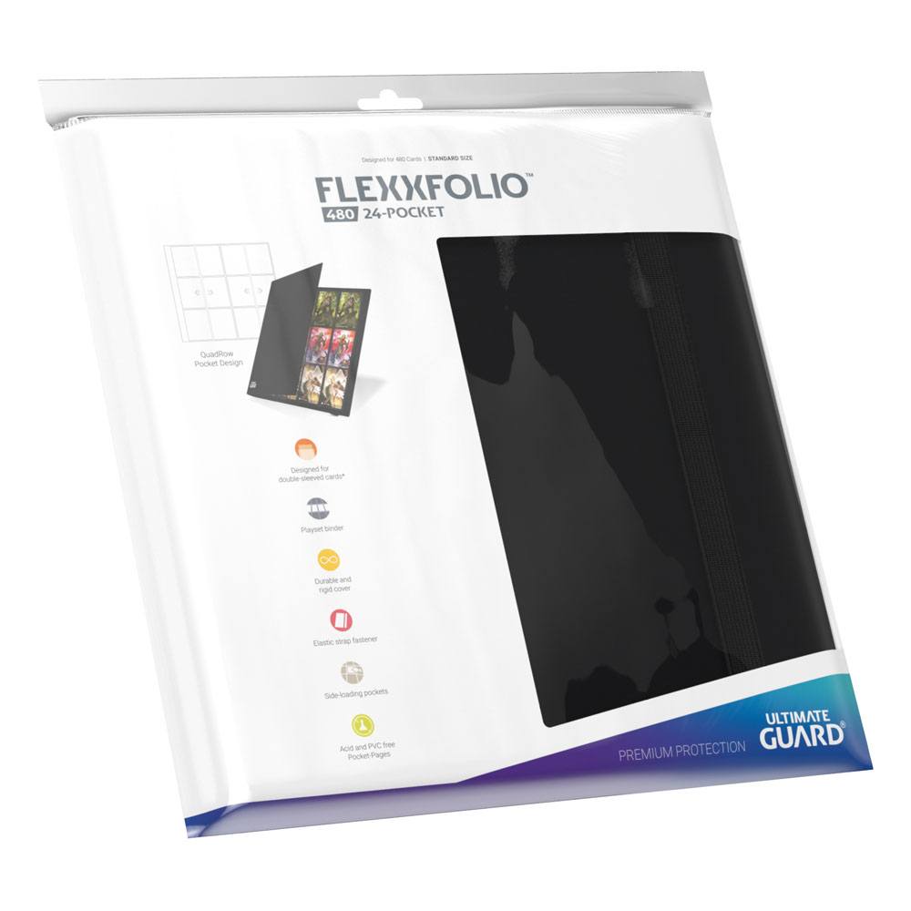 Ultimate Guard Flexxfolio 480 24-Pocket - Black
