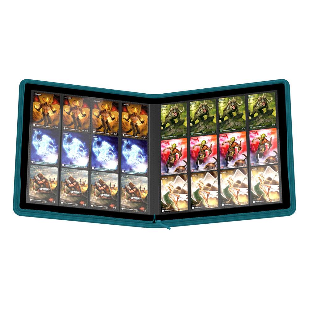 Ultimate Guard Zipfolio 480 24-Pocket Xenoskin - Petrol