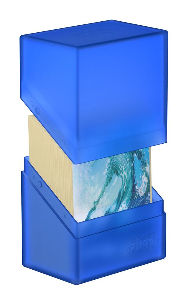 Ultimate Guard Boulder Deck Case 60+ taille standard Sapphire