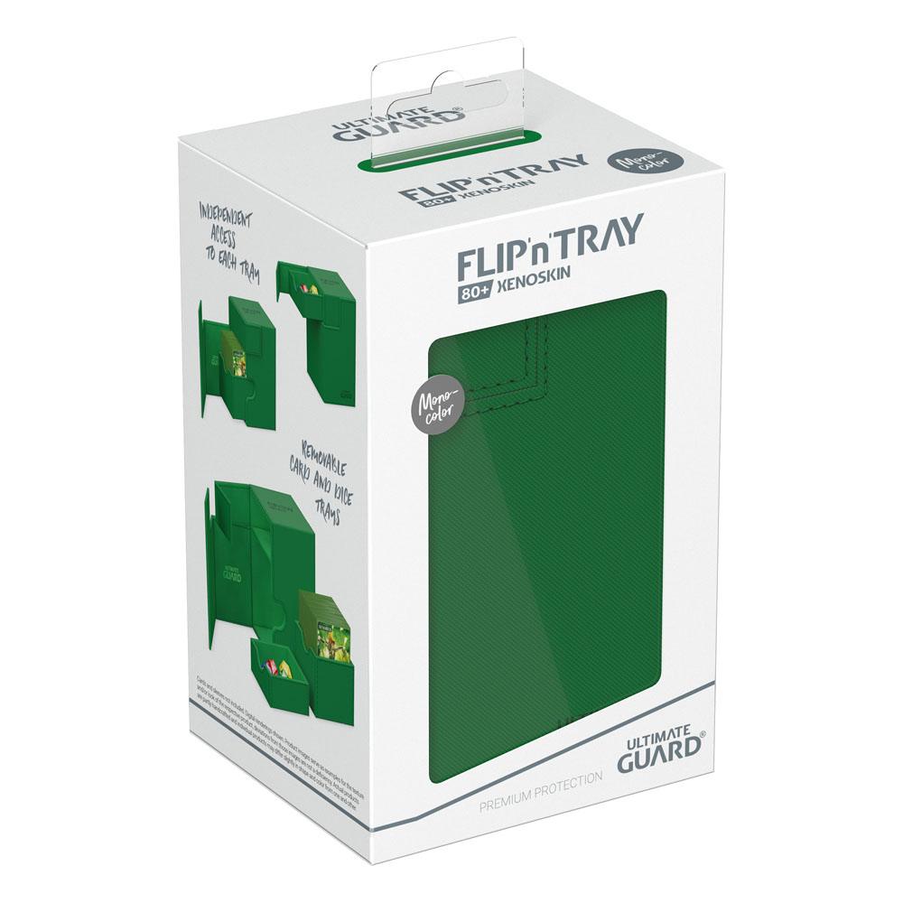 Ultimate Guard Flip'n'Tray 80+ Xenoskin - Green