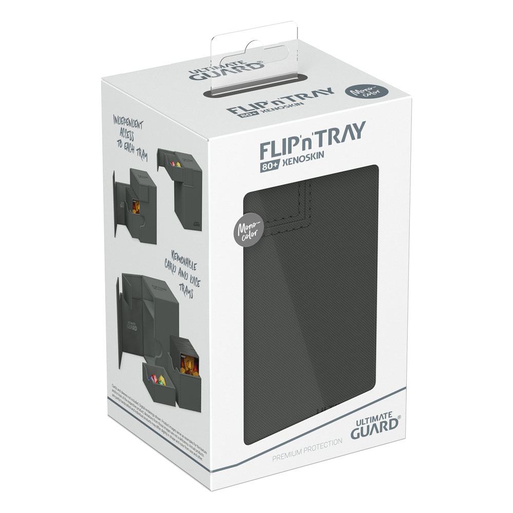 Ultimate Guard Flip'n'Tray 80+ Xenoskin - Grey