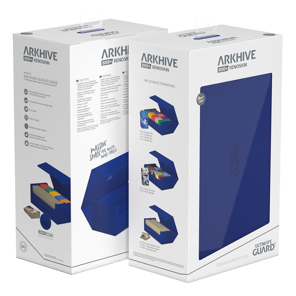Ultimate Guard Arkhive 800+ XenoSkin Monocolor Bleu