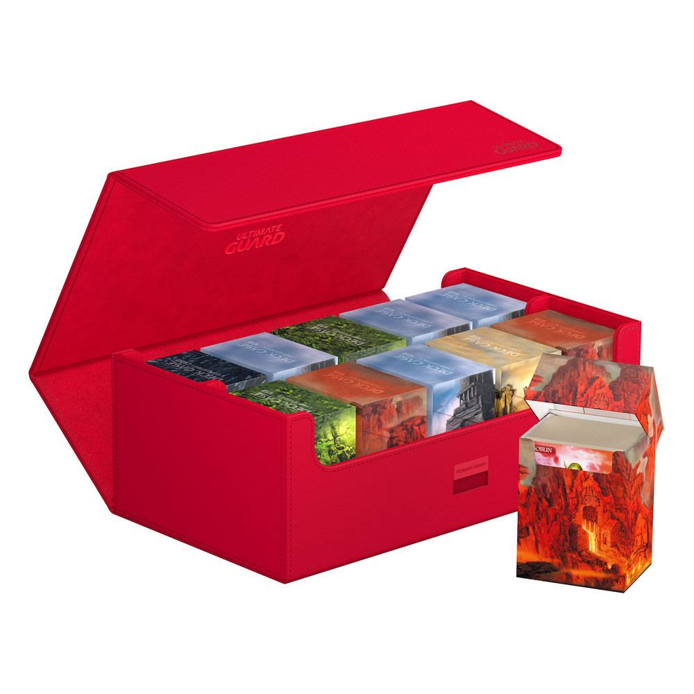 Ultimate Guard Arkhive 800+ XenoSkin Monocolor Rouge