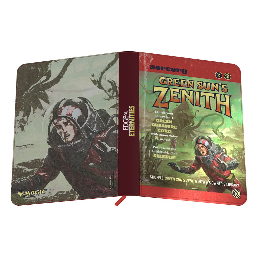 Ultimate Guard Zipfolio 360 Xenoskin Magic: The Gathering "Edge of Eternities" - Green Sun’s Zenith