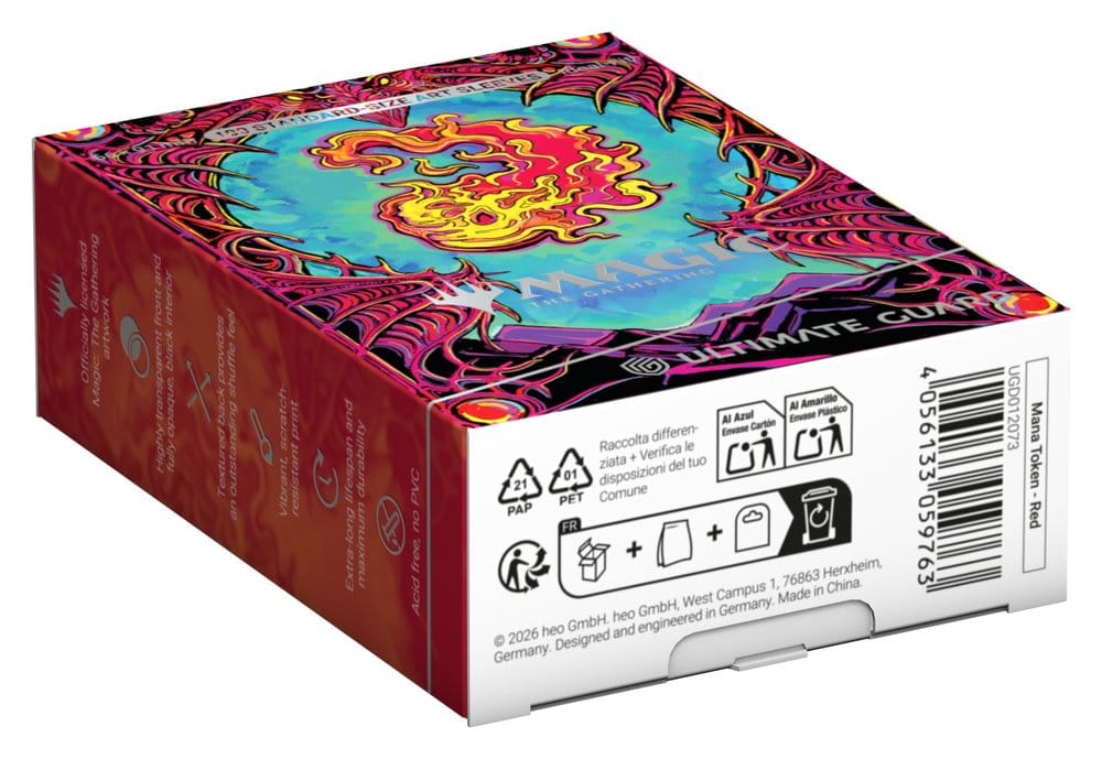 Ultimate Guard Art Sleeves Magic: The Gathering "Mana Token" - Mountain