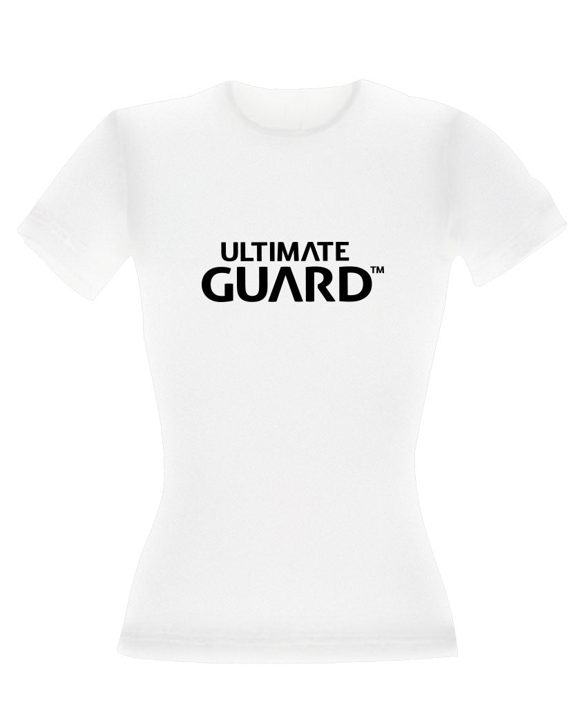 Ultimate Guard T-Shirt femme Wordmark Blanc (L)