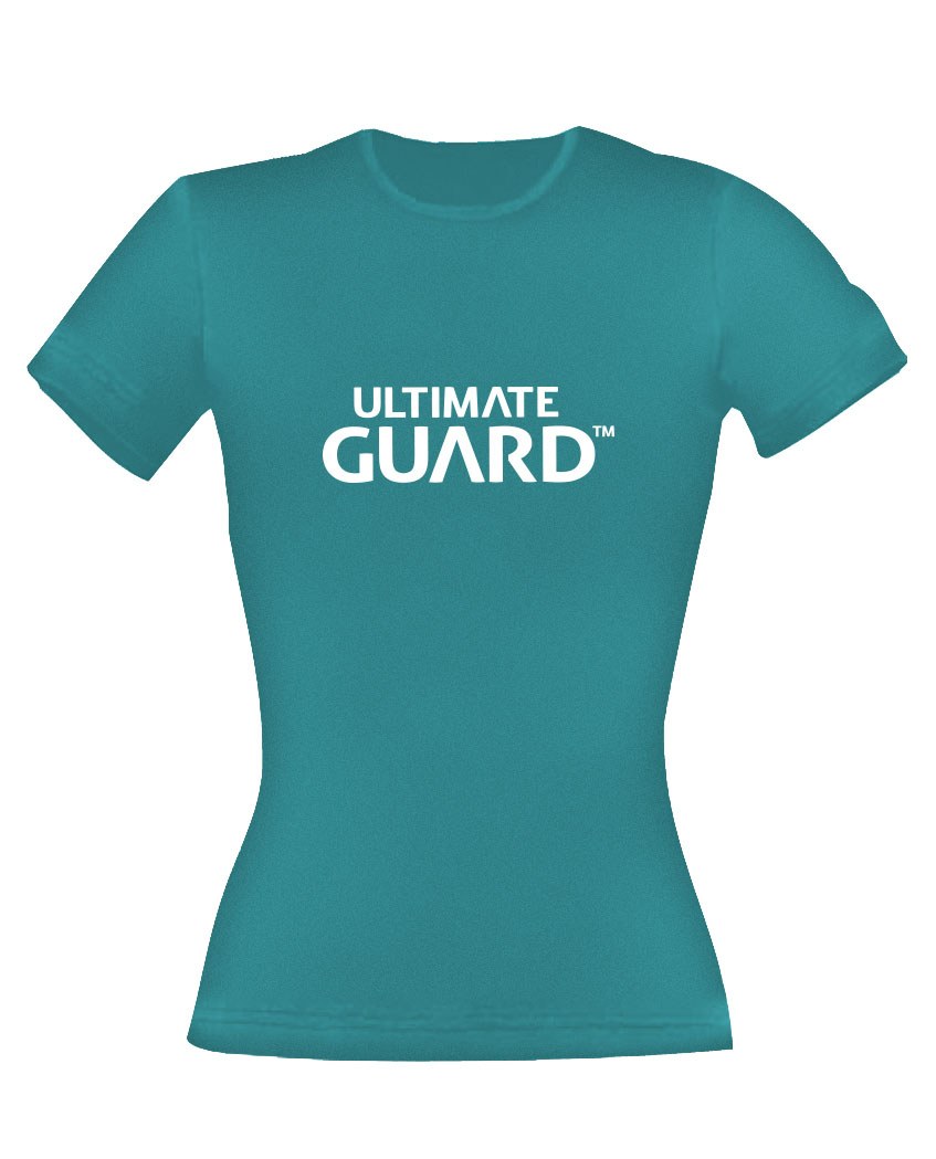 Ultimate Guard T-Shirt femme Wordmark Bleu Pétrole (M)