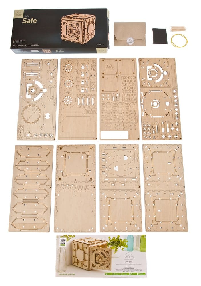 Ugears maquette en bois Coffre-fort