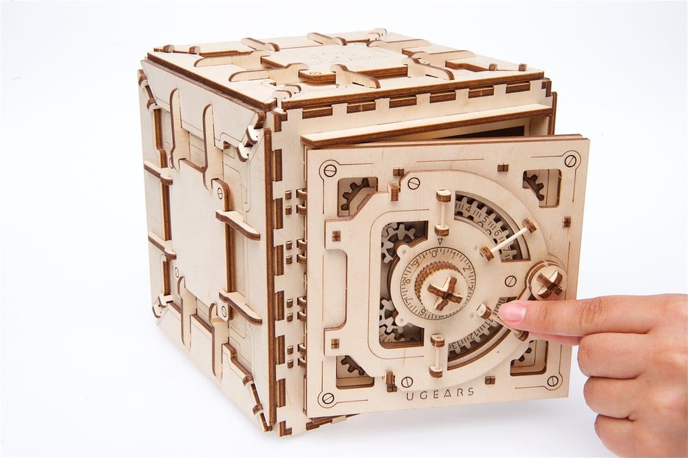 Ugears maquette en bois Coffre-fort