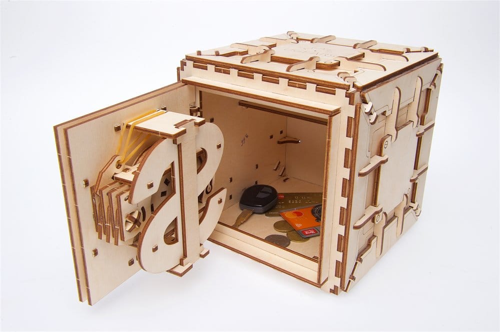 Ugears maquette en bois Coffre-fort