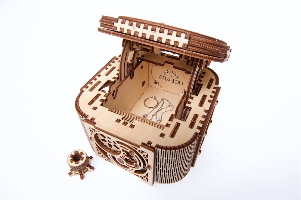Ugears maquette en bois Boîte à trésor