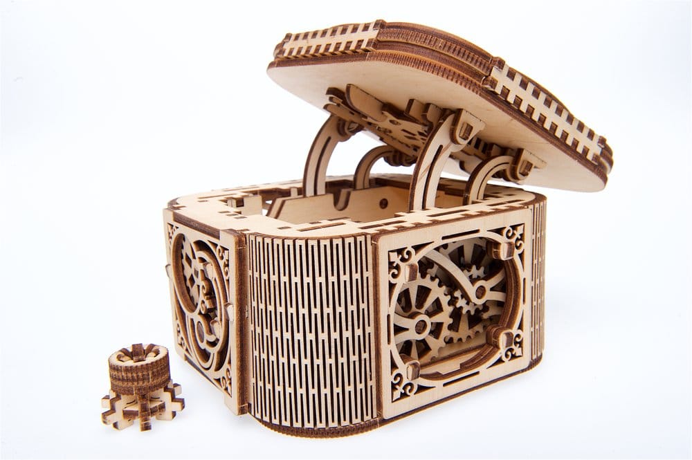 Ugears maquette en bois Boîte à trésor