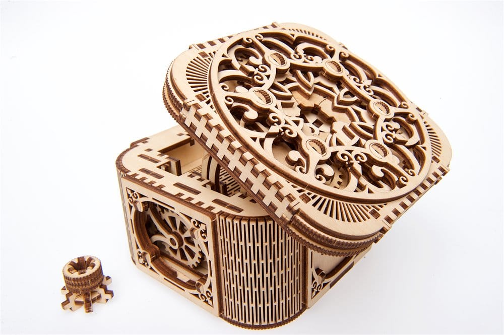 Ugears maquette en bois Boîte à trésor