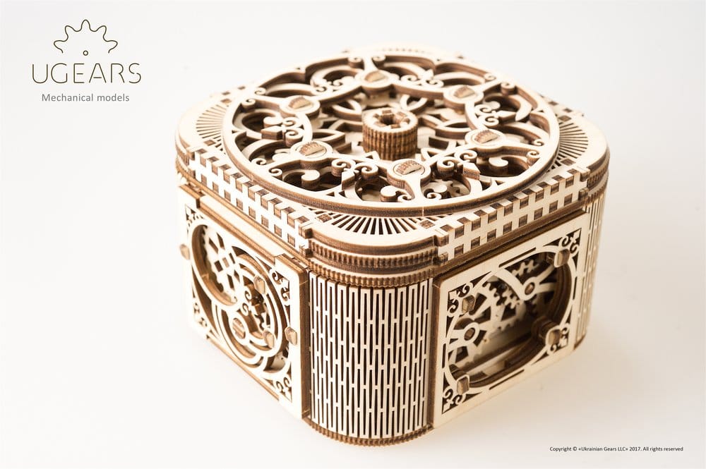 Ugears maquette en bois Boîte à trésor