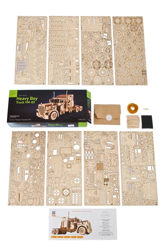 Ugears maquette en bois Heavy Boy Truck VM-03