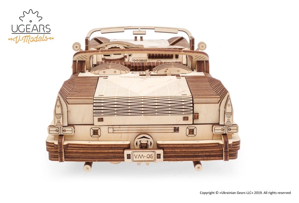 Ugears puzzle en bois 3D Cabriolet Dream VM-05