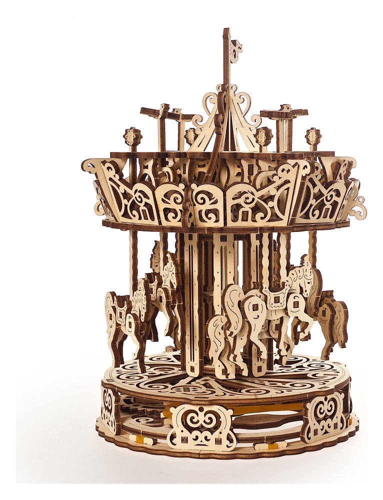 Ugears puzzle en bois 3D Carrousel