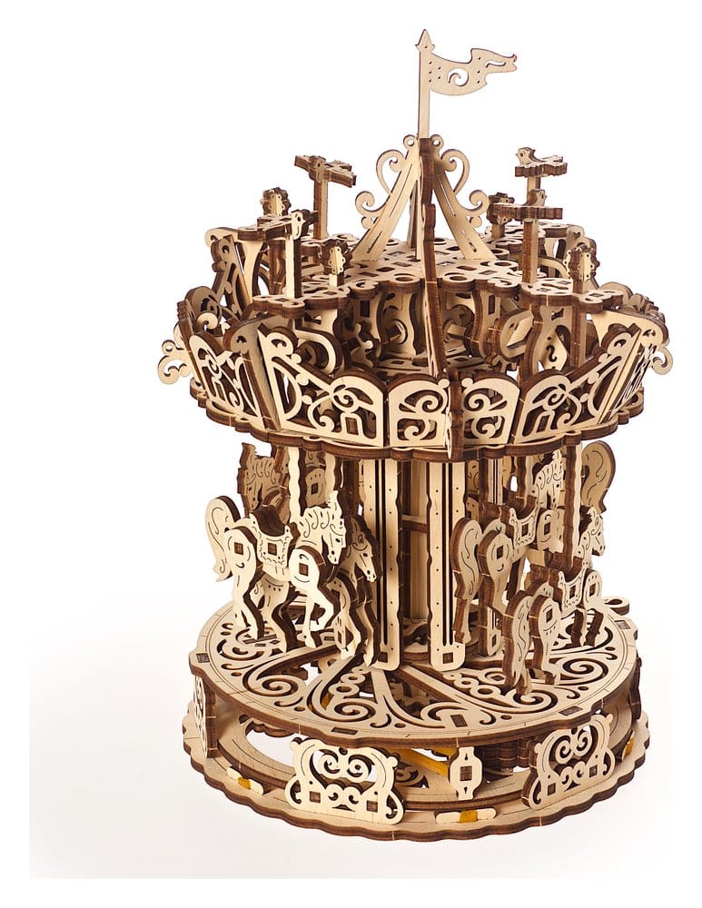 Ugears puzzle en bois 3D Carrousel