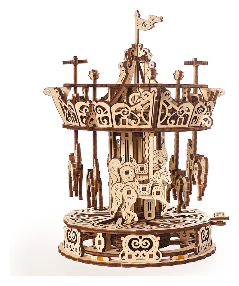 Ugears puzzle en bois 3D Carrousel