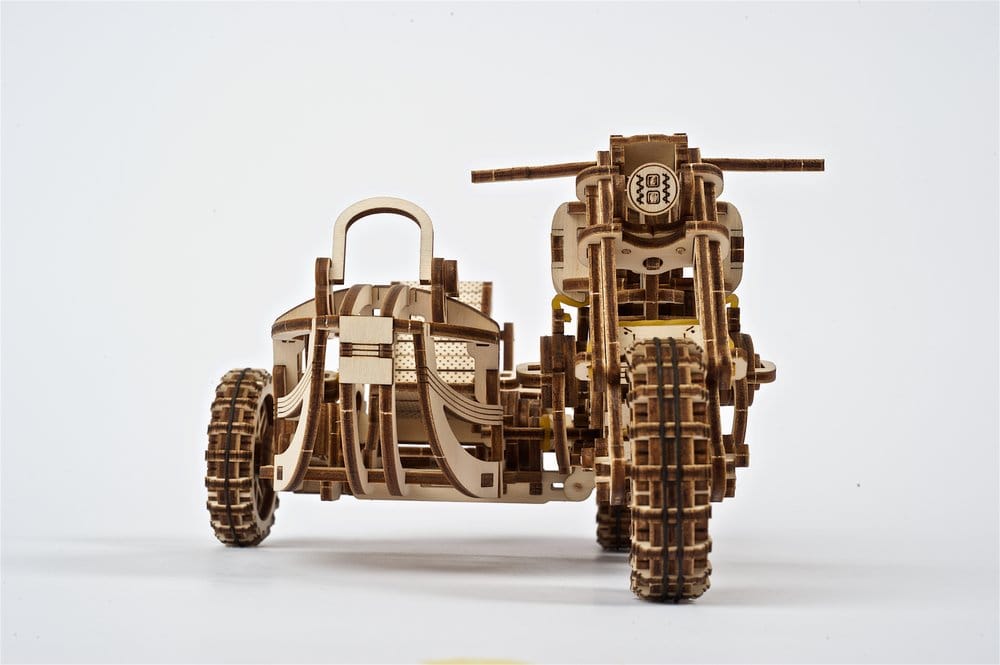 Ugears maquette en bois Scrambler UGR-10 avec side-car