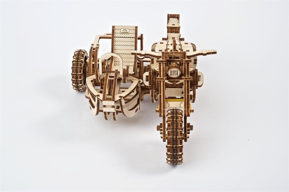 Ugears maquette en bois Scrambler UGR-10 avec side-car