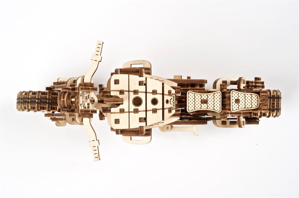 Ugears maquette en bois Scrambler UGR-10 avec side-car