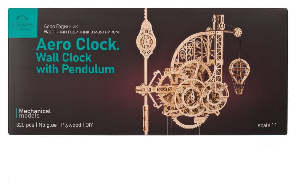 Ugears maquette en bois Horloge Aero