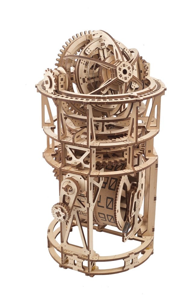 Ugears maquette en bois Horloge de table Skywatcher Tourbillon