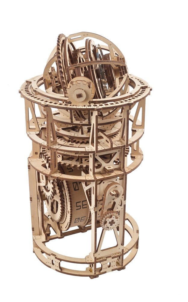 Ugears maquette en bois Horloge de table Skywatcher Tourbillon