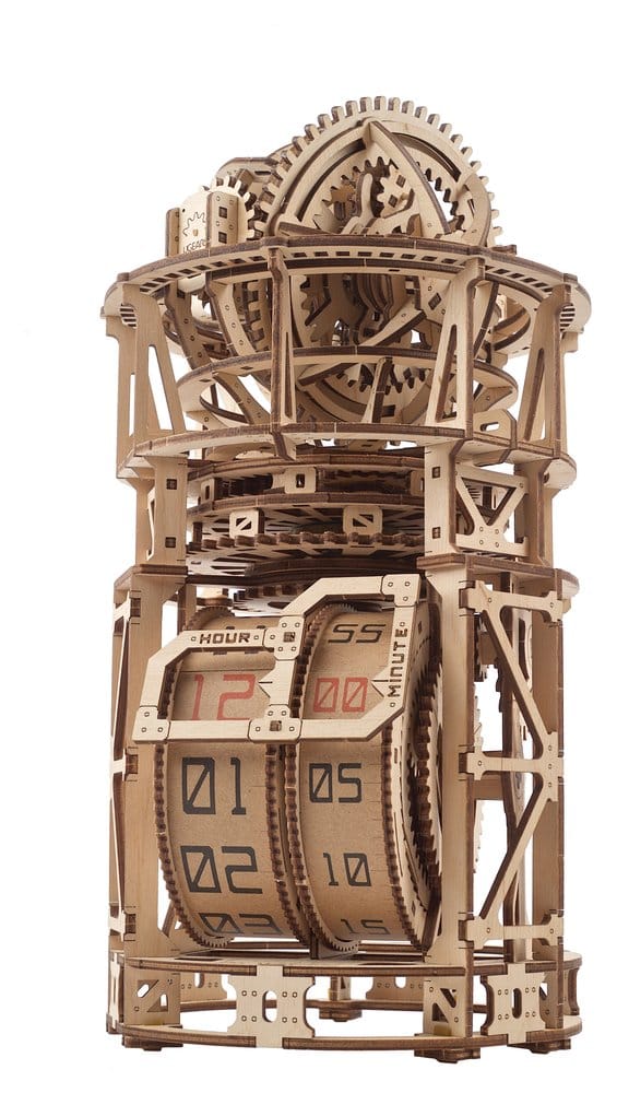 Ugears maquette en bois Horloge de table Skywatcher Tourbillon